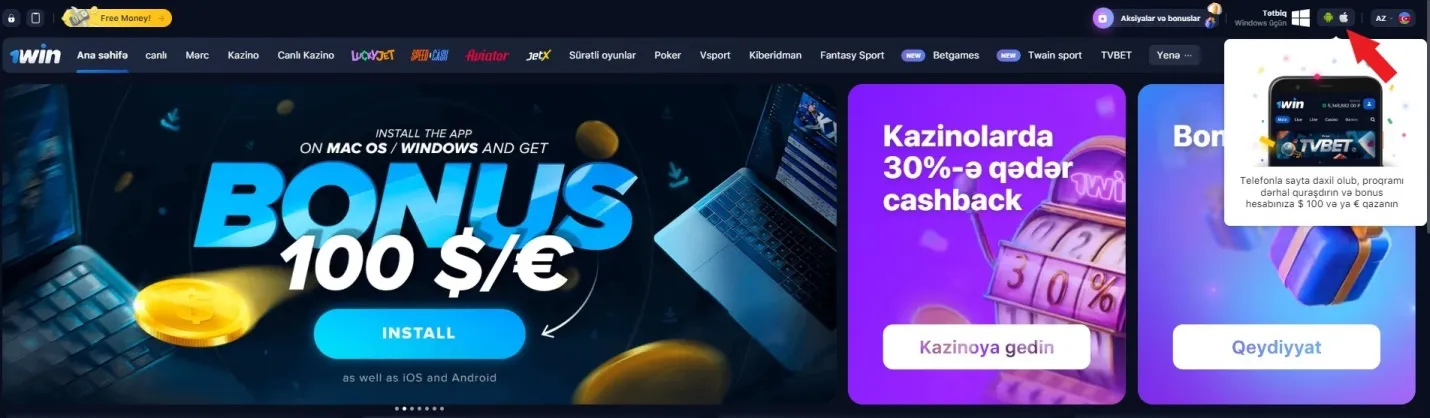 Bonuslar və promosyonlar maraqlı 1Win Bonuslar və promosyonlar 1Win
